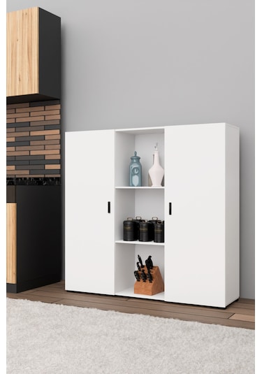 Yvz Home Uranüs-1 Mutfak Dolabı Beyaz