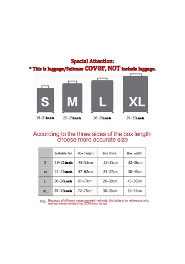 Suntek Elastik Bagaj Kapağı Anti Scratch Bavul Koruyucu Mor-30-32-inç Mor