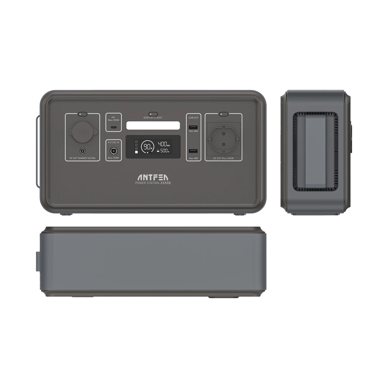 Antfea Xs500f Taşınabilir Güç Sistemi - Gri 500w Mini