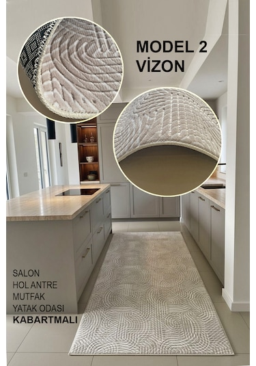 Lüle Halı Kaymaz Taban Yolluk Halı Kesme Halı Yolluk