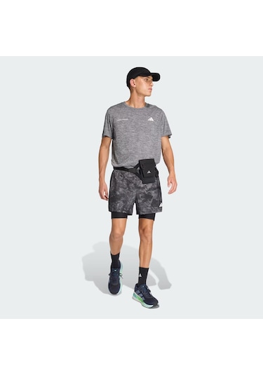 Adidas Own The Run Spray Dye 2-ın-1 Erkek Şort C-adıjn9680e50a00 Gri