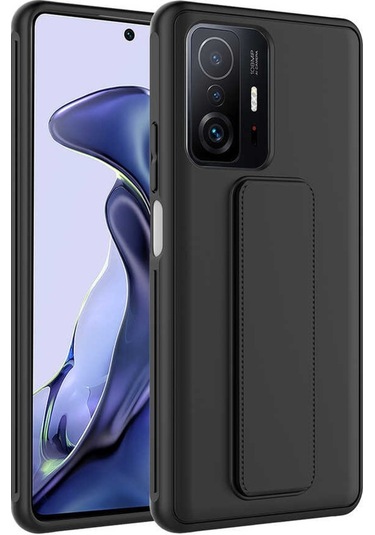Xiaomi Mi 11T Pro 5G Kılıf Zore Qstand Katlanabilir Standlı Kılıf
