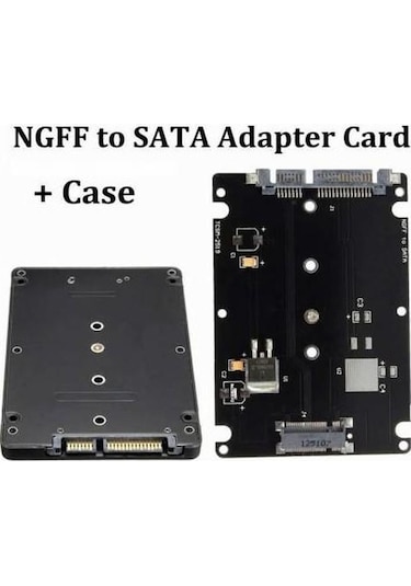 M.2 Ngff Sata Kutu M2 Ngff Ssd Sata Çevirici Nvme Ssdlere Olmaz
