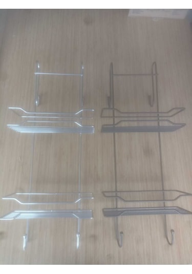 Metalik Duşakabin Askılığı Siyah