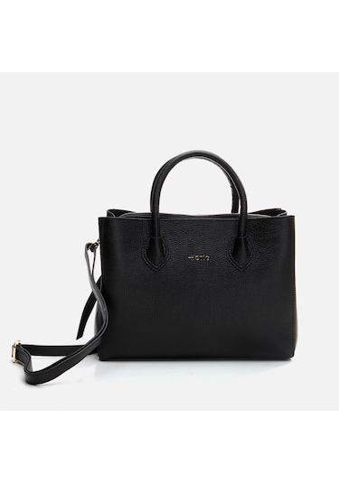 Hotiç Hakiki Deri Siyah Kadın Çanta 03cah290350a100 Siyah