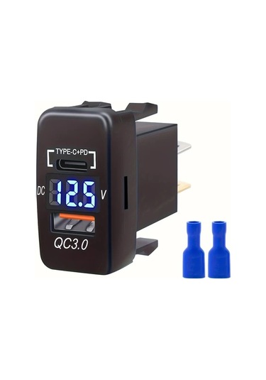 Çizgili 1pc Hızlı Şarj 3.0 & Pd Çift Usb Port Şarj Soketi Adaptörü, Mat Son, Usb Tip-c, Sert Bağlantı Güç Aksesuarı, Evrensel Uygun, Erkekten Dişli Bağlantı, 36v Çalışma Gerilimi Araçları İçin, Bataryasız Çizgili 1pc Hızlı Şarj 3.0 & Pd Çift Usb Port Şarj Soketi Adaptörü, Mat Son, Usb Tip-c, Sert Bağlantı Güç Aksesuarı, Evrensel Uygun, Erkekten Dişli Bağlantı, 36v Çalışma Gerilimi Araçları İçin, Bataryasız