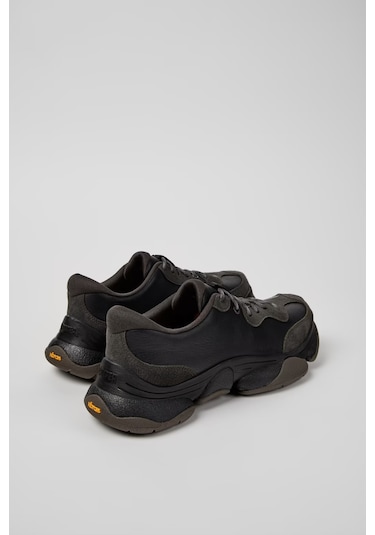 Camper Karst 2 Deri Ve Nubuk Erkek Spor Ayakkabı K101068-001 Siyah