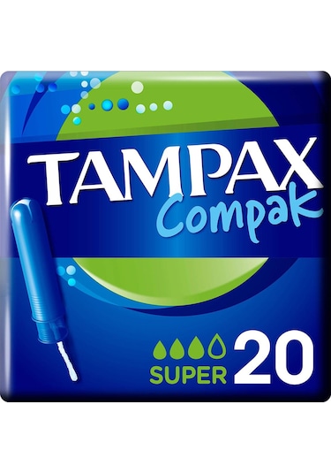 Tampax Tampon Super Eko Paket 20'li