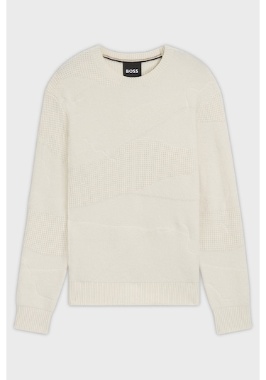 Boss Erkek Sweat 50550022 131 Bej Bej