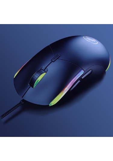 Monozone Arkadan Aydınlatmalı 3200dpı Usb Oyun Faresi Kablolu