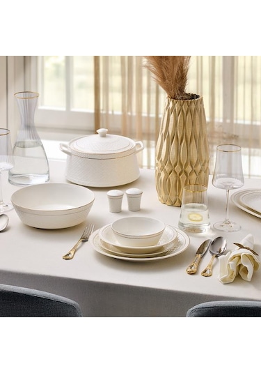 Aryıldız Almada Gold Yemek Takımı 60 Parça Diğer
