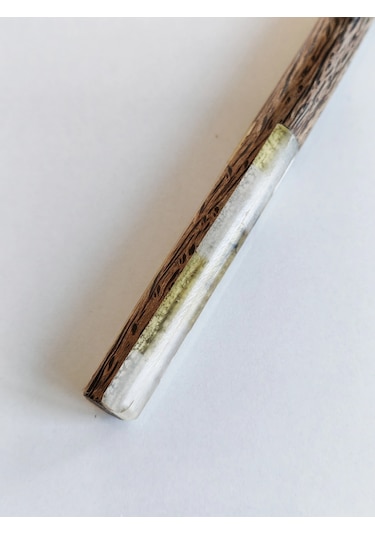 Sedefli Bambu Estetiği Saç Çubuğu Çok Renkli