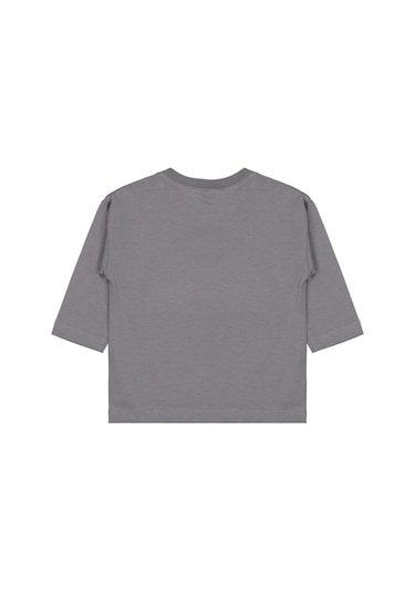 Civil Baby Basic 6-18 Ay Sweatshirt Gri