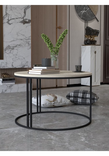 Orta Sehpa Tekli Special Lüx Traverten Bej