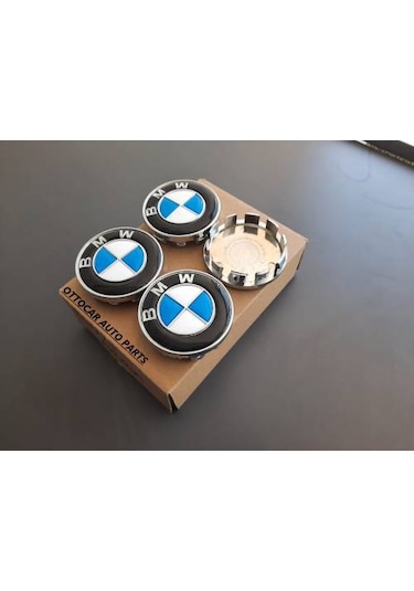 Bmw Jant Göbeği- 3 Serisi E36 E46 E90 E92 Made İn Germany-4 Adet