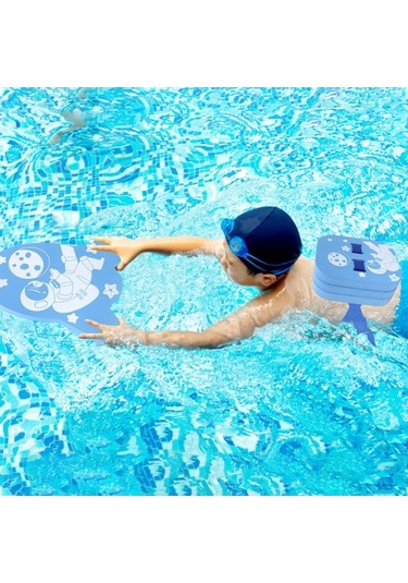 Ganzhoushop Yüzme Suntek Mavi Kadın Erkek Çocuk Başlangıç Gözlüğü Wa Mavi