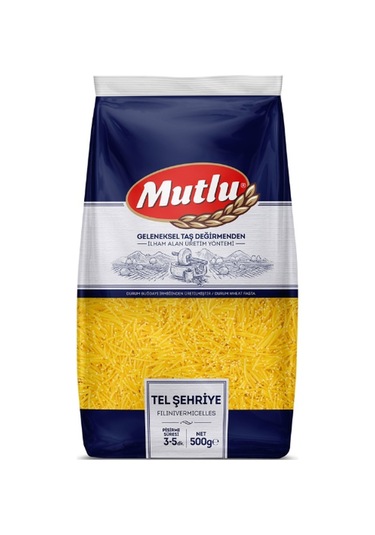 Mutlu Makarna Tel Şehriye 500 G