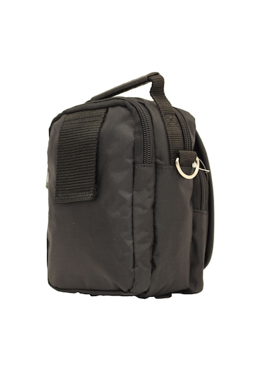 Seventeen 3450 Polyester Kumaş, Omuz Askılı, Kulplu, Erkek Portföy Çanta Siyah