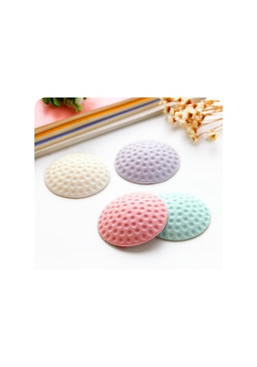 Xindoker 2 Adet Beyaz Kauçuk Kapı Döşeme Koruyucu - Duvar Ve Kapı Çarpma Önleyici, Amortisörlü Kapı Tutucu