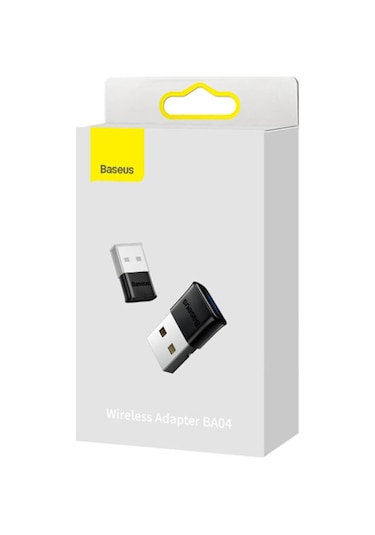 Baseus Ba04 Mini Usb Bluetooth 5.0 Wireless Kablosuz Adaptör-Siyah (376431713)