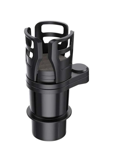 Ally 360° Döndürülebilir Araç Bardaklık 2Li Araç Içecek Tutacağı Siyah (197457222)