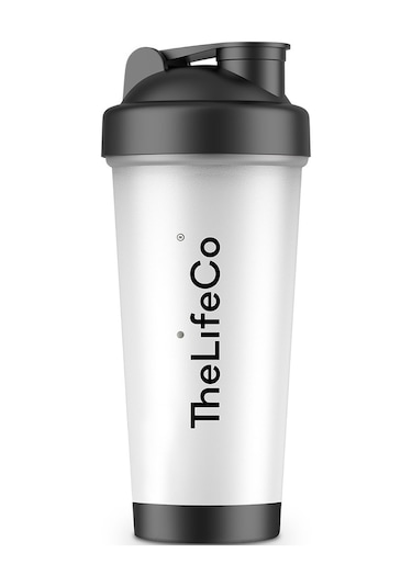 Thelifeco Shaker 400 Ml Beyaz - Siyah