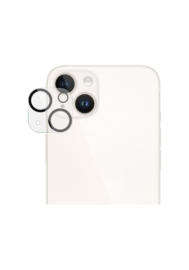 Ally Apple Uyumlu iPhone 15-15 Plus Full Tempered Kamera Lens Koruma Camı