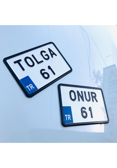 Dekor Plaka.Bisiklet Plakası.Kare Plaka.Motor Plakası 552558335