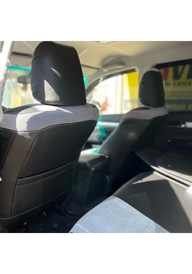 Toyota Uyumlu Hilux Araçlara Özel Dikim Koltuk Kılıfı