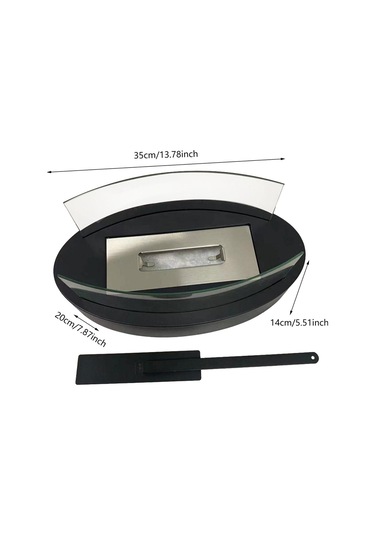 Suntek Masaüstü Ateş Çanakları Ev Oturma Siyah-ve-entegre