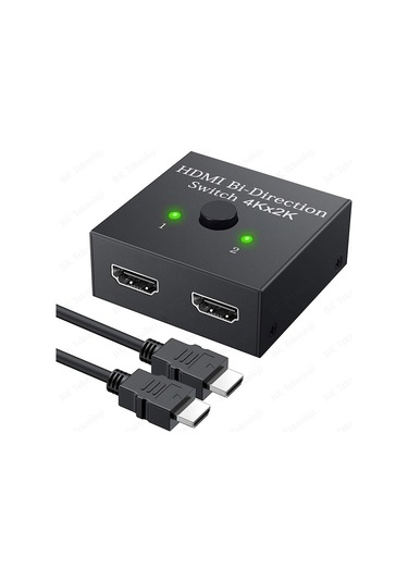 Hdmı Switch 4k 3d Destekli Hdmı Switch 2 Giriş 1 Çıkış Veya 1 Giriş 2 Çıkış