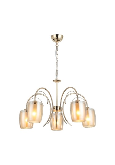 Menora 5 Lı Altın Avıze 5xe27 Çok Renkli