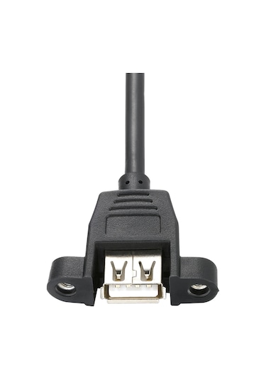 4889 Usb Dişi Erkek Panel Tipi Data Uzatma Kablosu 3 Metre