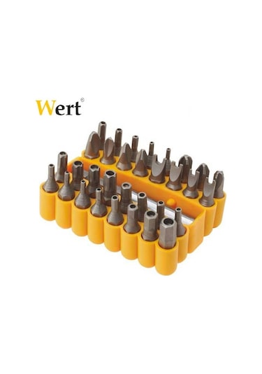 Wert 2233 Bits Uç Seti 33 Parça