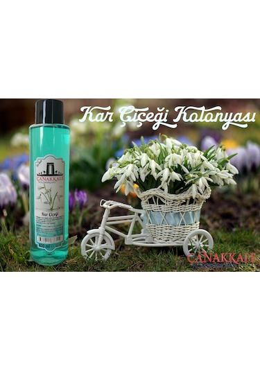 Çanakkale Kolonyaları Kar Çiçeği Kolonyası Pet Şişe 400 ML