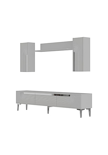 Tvr1803bs - Meyra Tvr180 Ünitesi Takım Beyaz-sılver 180cm Beyaz-sılver