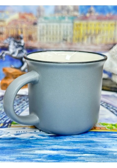 Bjorn Porselen Kupa, Saint Petersburg Hatırası 180 Ml 418370445 Gri