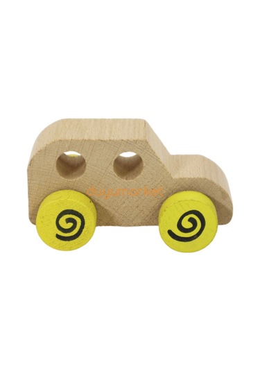 Mr. Quokka Ahşap Ambulans - Sarı