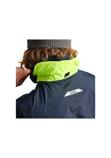 Slam Slam Crew Warm Hooded Erkek Mavi Ceket W13 Lacivert