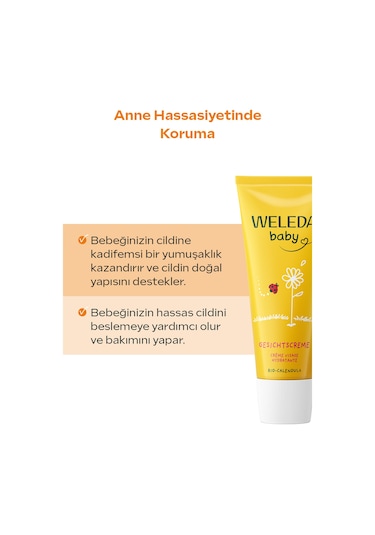 Weleda Calendula Organik Yüz Kremi 50 ml