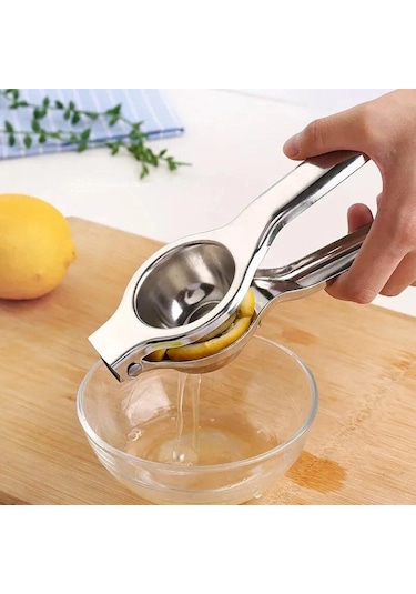 Limon Sıkacağı Paslanmaz Çelik Manuel Sıkacağı İşlemci Mutfak Aksesuarları Suyu Meyve Presleme Narenciye Portakal Sıkacağı Limon Presi
