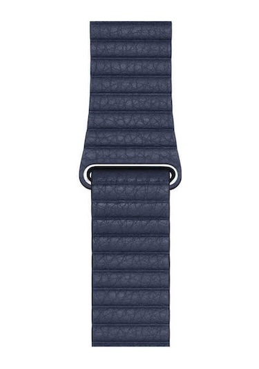 Watch 44mm Uyumlu Krd-09 Deri Lop Prl Kordon Koyu Yeşil