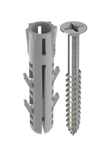 Tox Barracuda Plastik Dübel Vida Seti 6X30 Mm 12 Adet