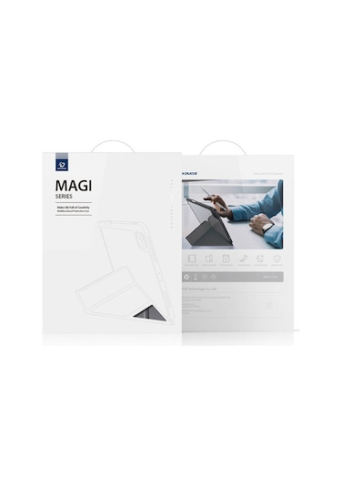 Dux Ducis iPad Uyumlu 10.9 2022 Magi Series Uyku Modlu Kapaklı Kılıf