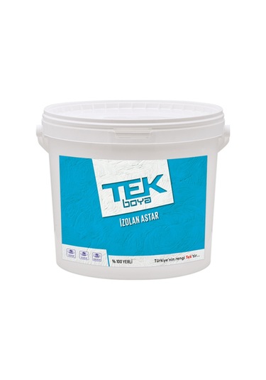 Tek İzolan Alçı Astarı 1/7 Konsantre Astar 2,5 Lt Şeffaf