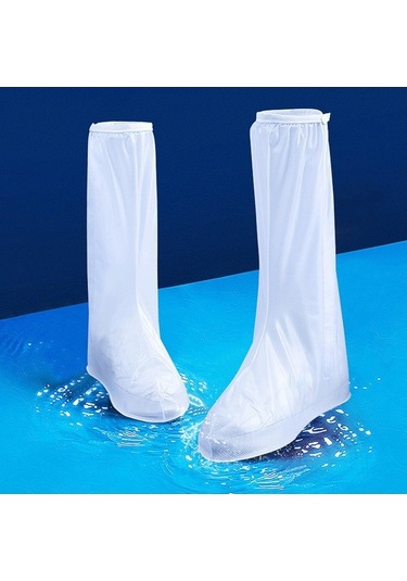 Trendooze Homyl Dayanıklı Galoş Bot Kaplaması - Null Beyaz Beyaz
