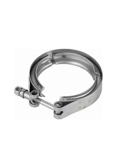 Konesam 2.5 İnç 63mm V Tipi Turbo Egzos Klampsı - Araç/motosiklet Uyumlu, Yüksek Dayanıklı, M6 Vida İle Kolay Kurulum