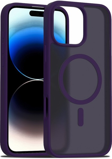 Joko İphone Uyumlu 16 Pro Kılıf Jota Seri Magsafe Kapak Pudra