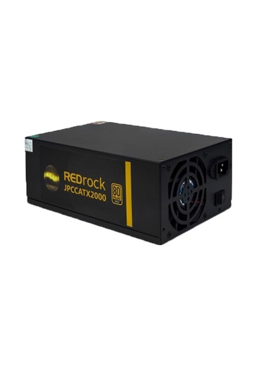 Redrock JPCCATX2000 2000W 80+ Gold Fanlı Mining Güç Kaynağı 2 x 8 CM