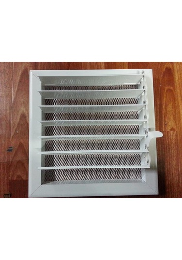 Banyo Wc Alüminyum Havalandırma Menfezi - Boşluğa Geçme Krom